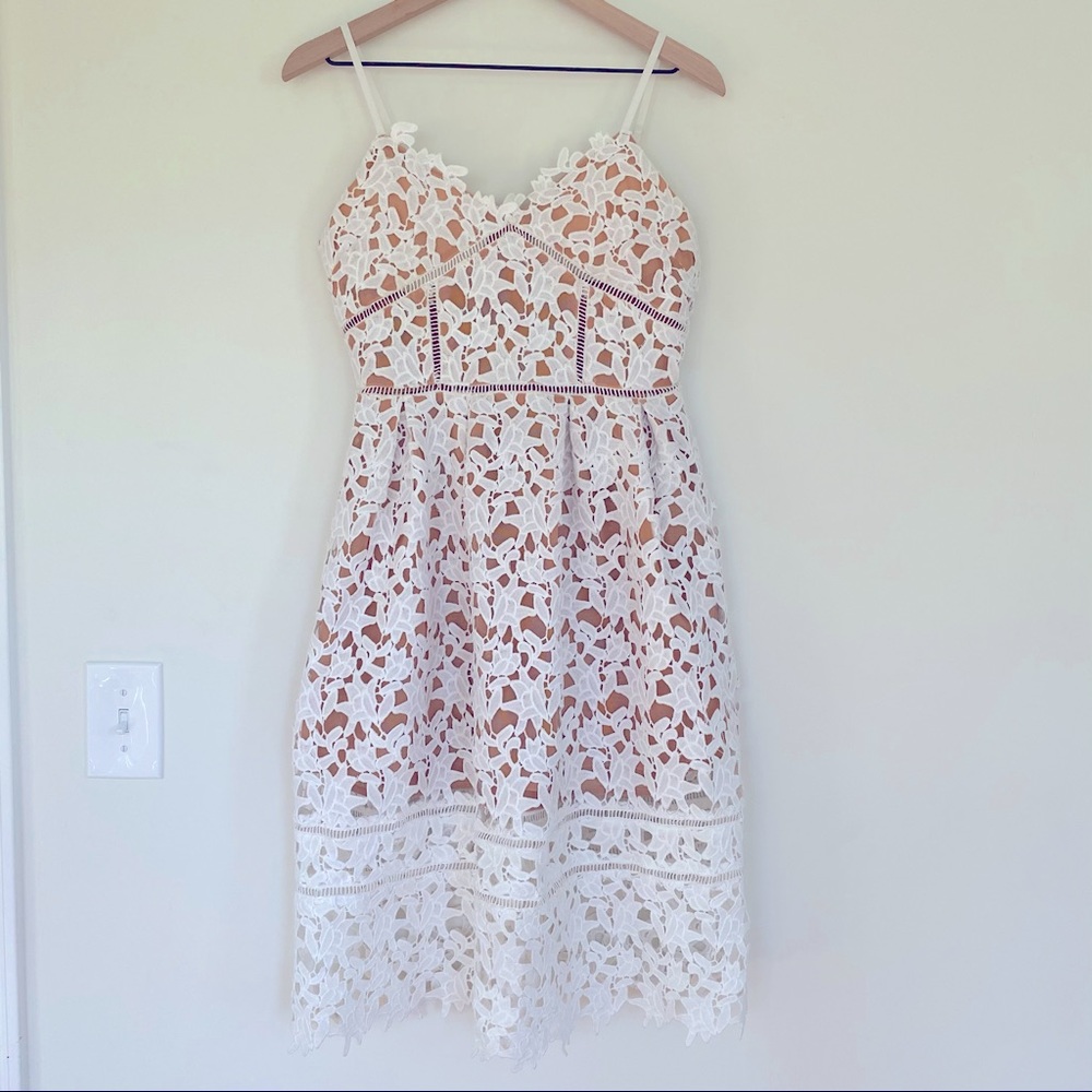 Few Moda New York | White Lace Dress | Size: M